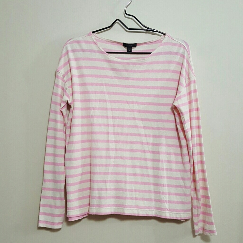 J-Crew XS long-sleeve top  fits like S or M